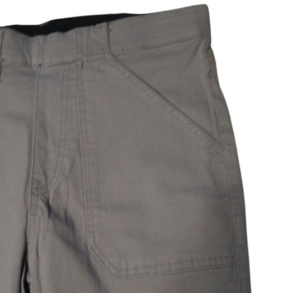Sincerely Jules Medium Gray Straight Leg Pull On Cargo Pants Size Large - Picture 3 of 8